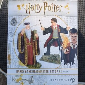 Department 56 Harry Potter and Dumbledore Figurines